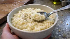 Cremiges Risotto wie im Restaurant – mit Parmesan und einem einfachen Grundtrick