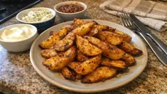 Knusprige Kartoffelecken aus dem Ofen – würzig, einfach und ohne Frittieren